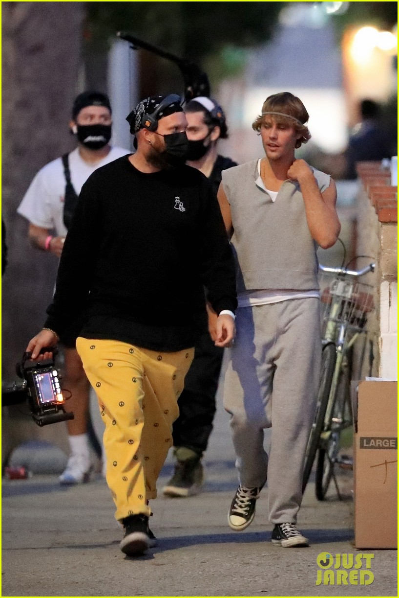 justin bieber covers his tattoos rocky new video 48