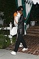 kaia gerber brings her dog to dinner with jacob elordi 12