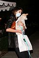 kaia gerber brings her dog to dinner with jacob elordi 58