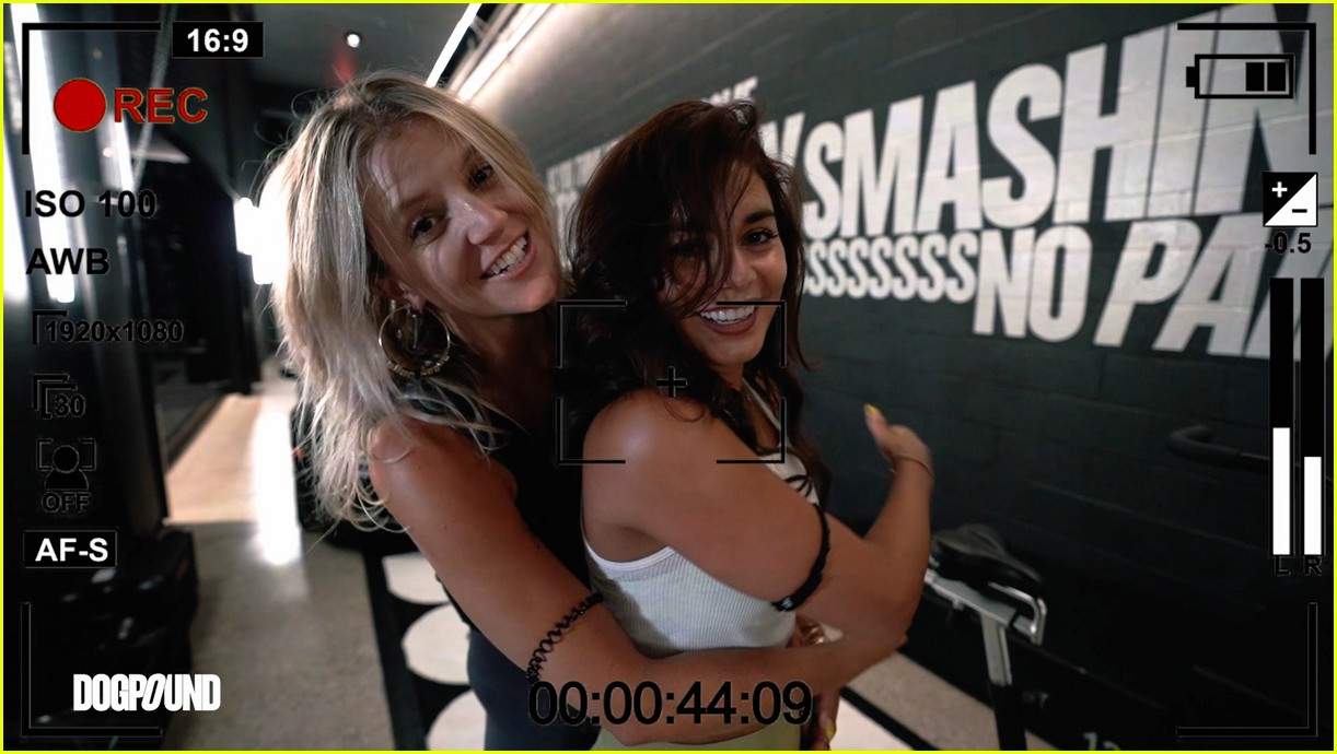 vanessa hudgens gg magree take fans into the dogpound 09