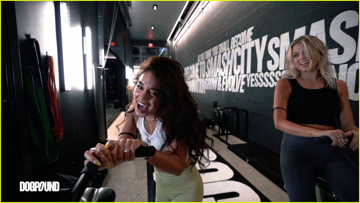 vanessa hudgens gg magree take fans into the dogpound 15