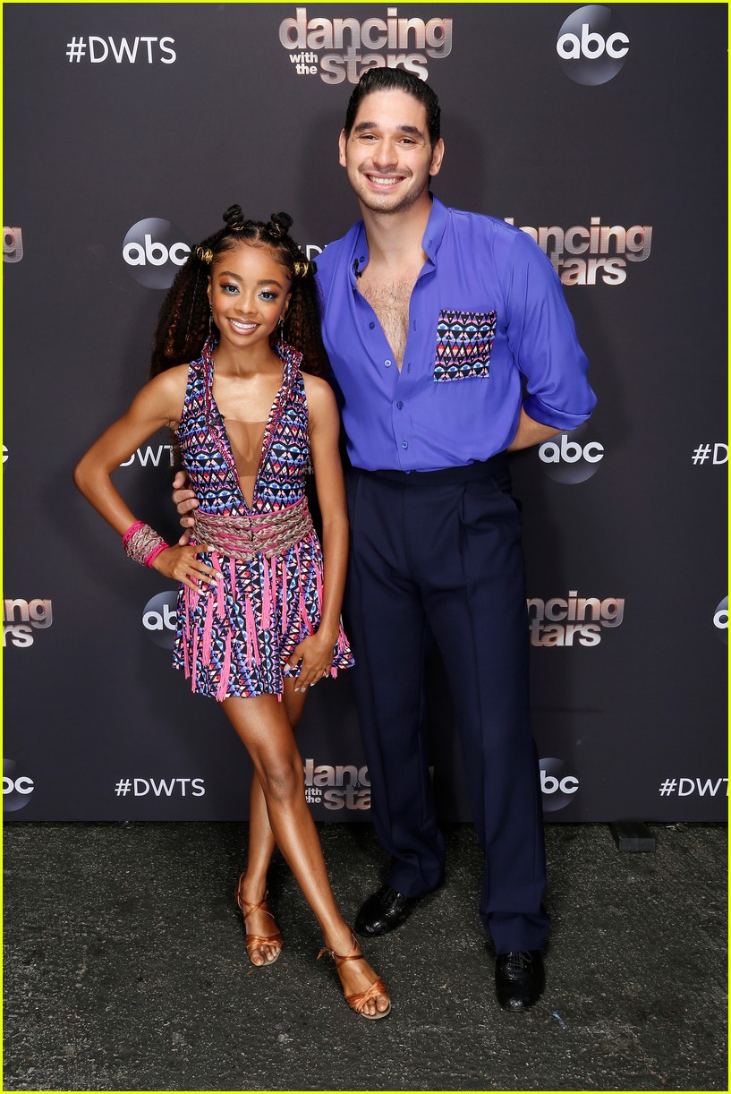 skai jackson worked it during salsa on dancing with the stars 04