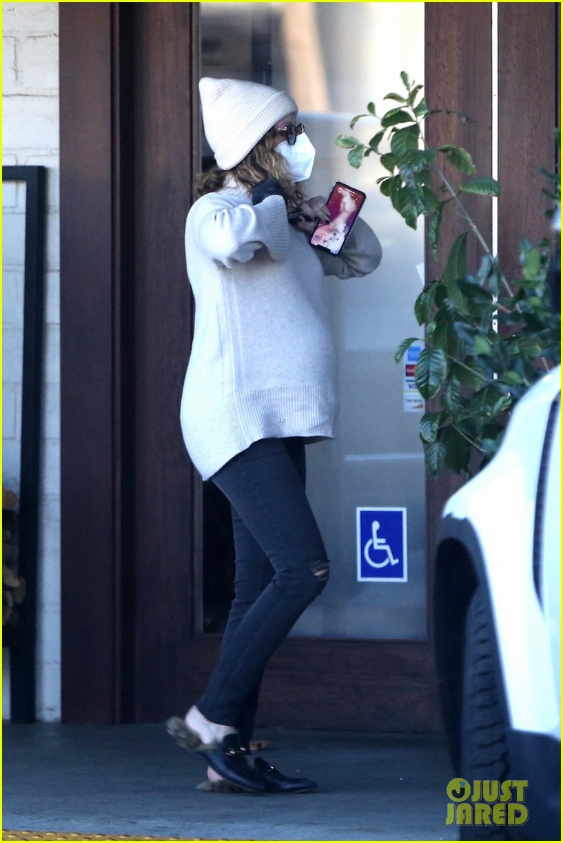 pregnant ashley tisdale takes her dogs while shopping 11