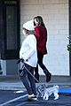 pregnant ashley tisdale takes her dogs while shopping 40