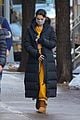 selena gomez bundles up while arriving on set of only murders 05