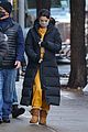 selena gomez bundles up while arriving on set of only murders 09