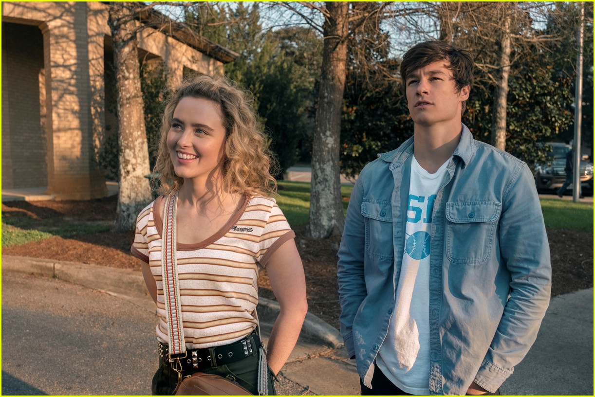 kathryn newton kyle allen stuck in time loop in map of tiny perfect things trailer 09