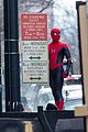 tom holland back in spiderman suit set of third movie 23