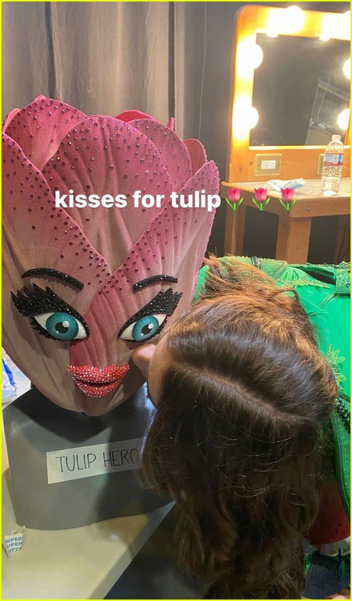 tulip unmasked on the masked dancer shares bts photos 02