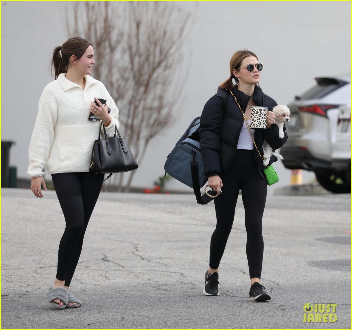 lucy hale bailee madison hit up pilates class together 04