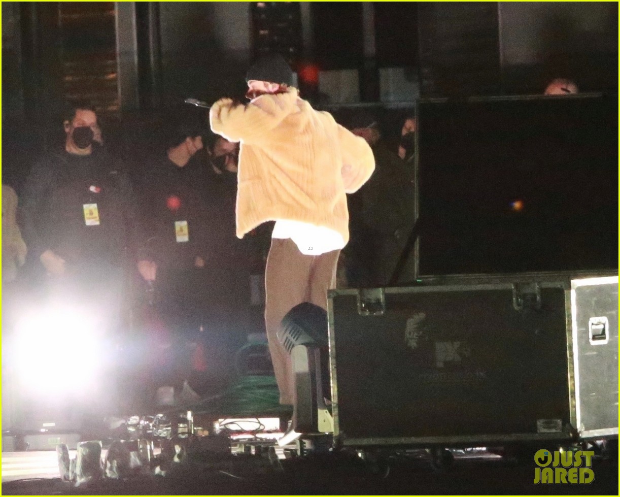 justin bieber seemingly pre tapes kids choice awards performance 12