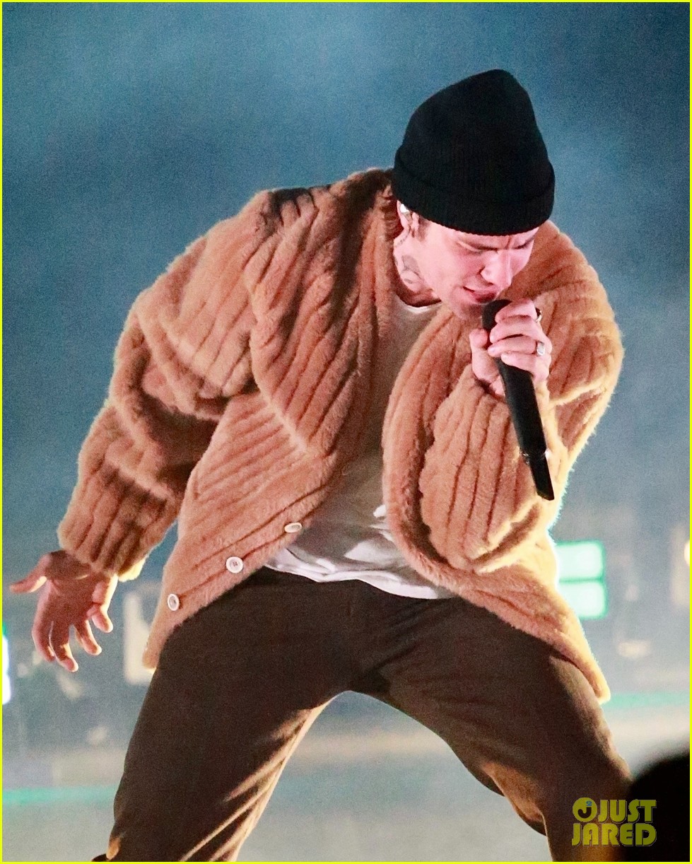 justin bieber seemingly pre tapes kids choice awards performance 67