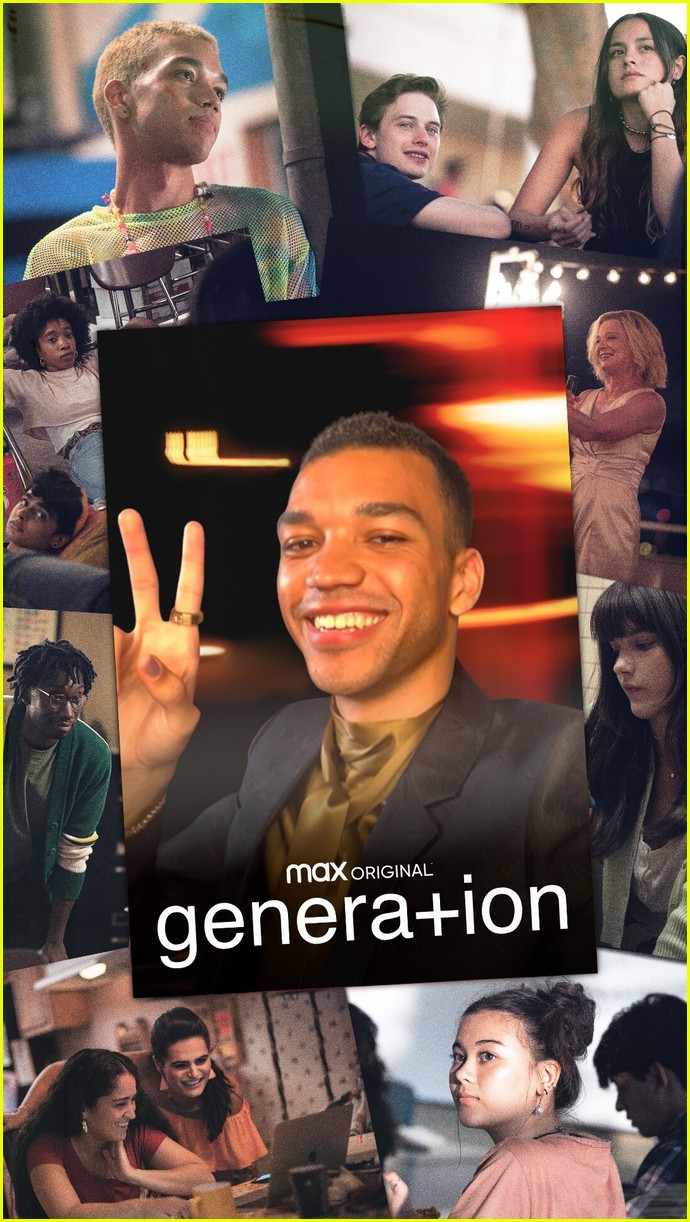 justice smith and co stars attend virtual premiere for new show generation 08