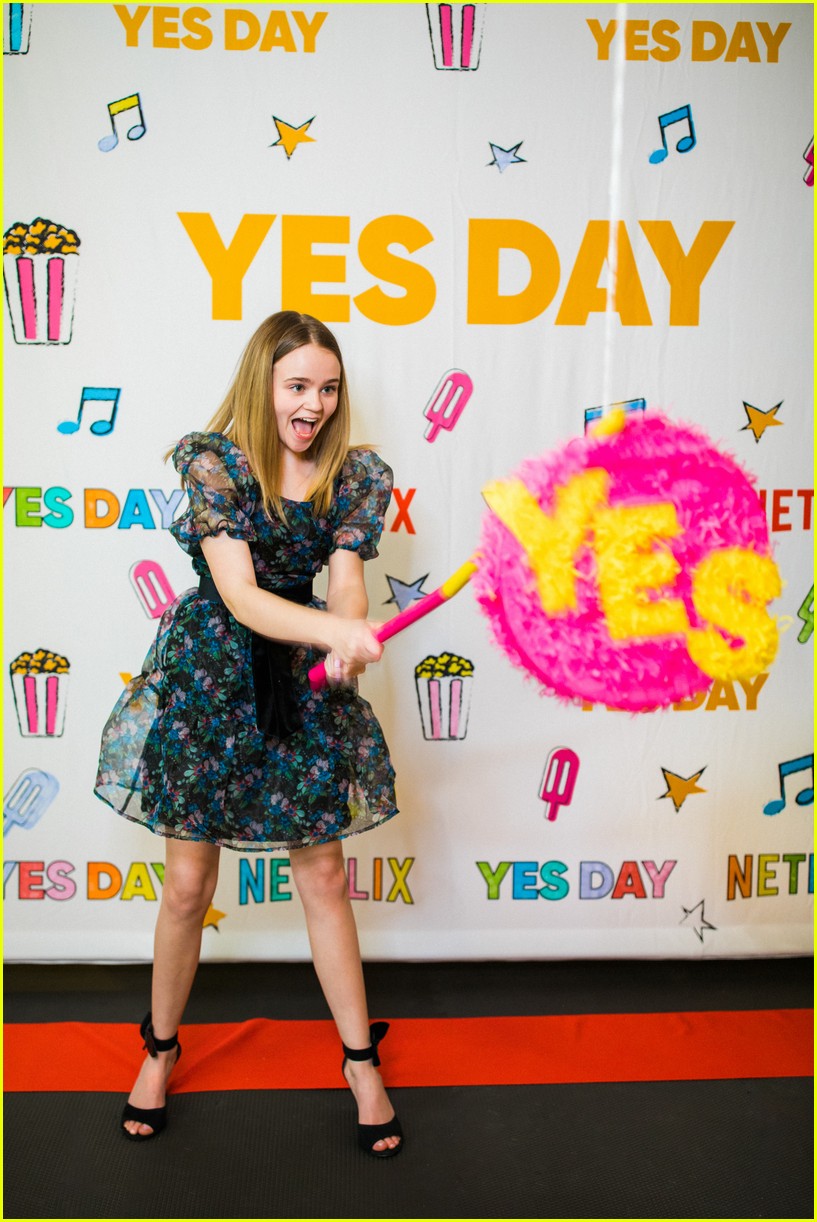 jenna ortega julian lerner more celebrate yes day virtual premiere 13