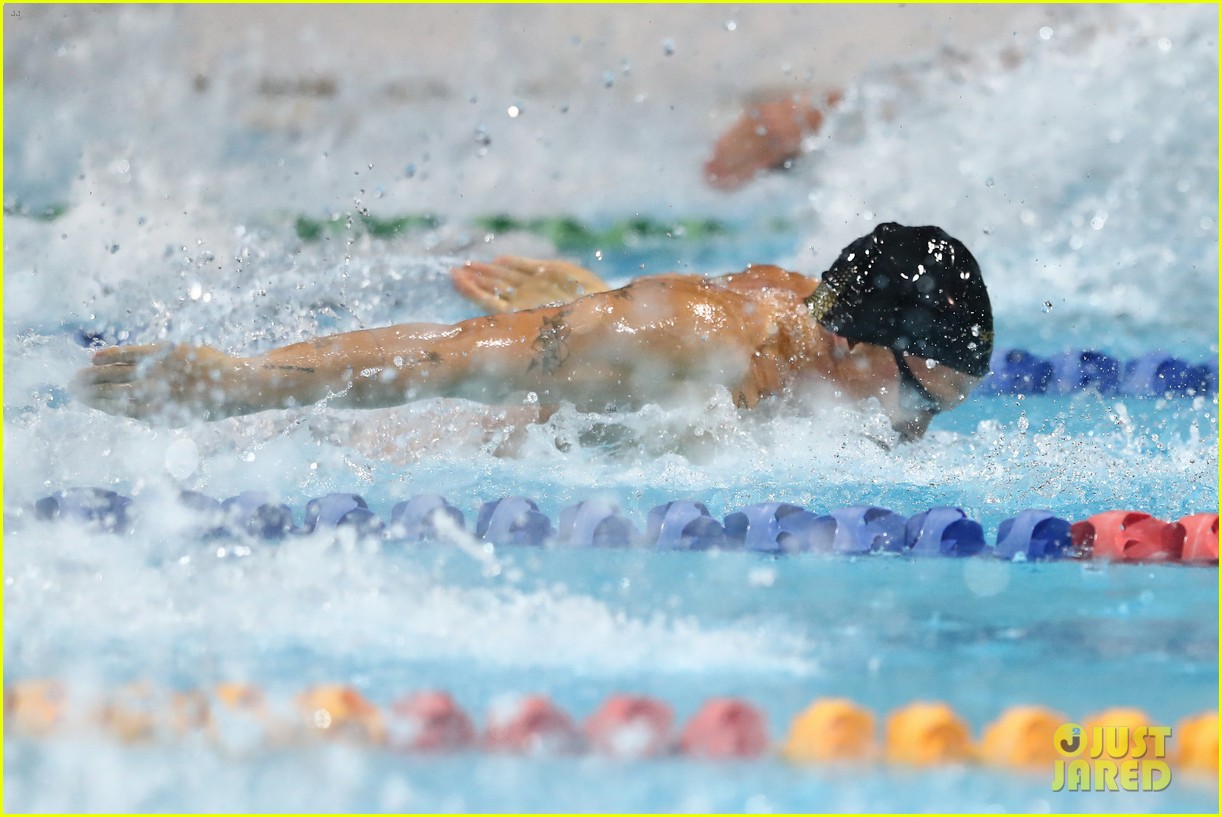 cody simpson marloes stevens aussie swim race pics 32