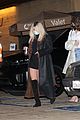 selena gomez shows off bleached blonde hair night out 03