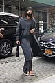 kendall jenner yellow gray white looks nyc 01