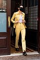 kendall jenner yellow gray white looks nyc 02