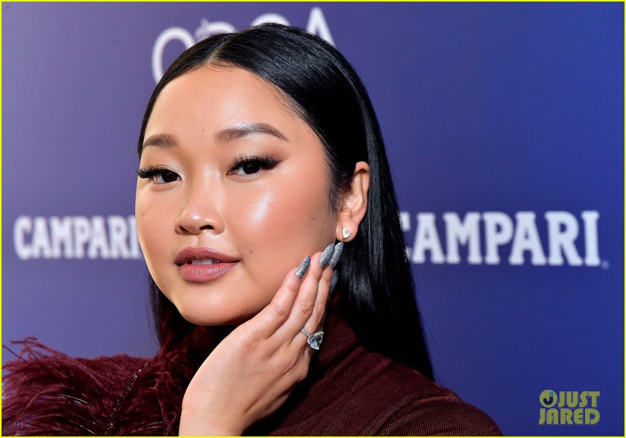 lana condor dons two looks while hosting costume designer 02