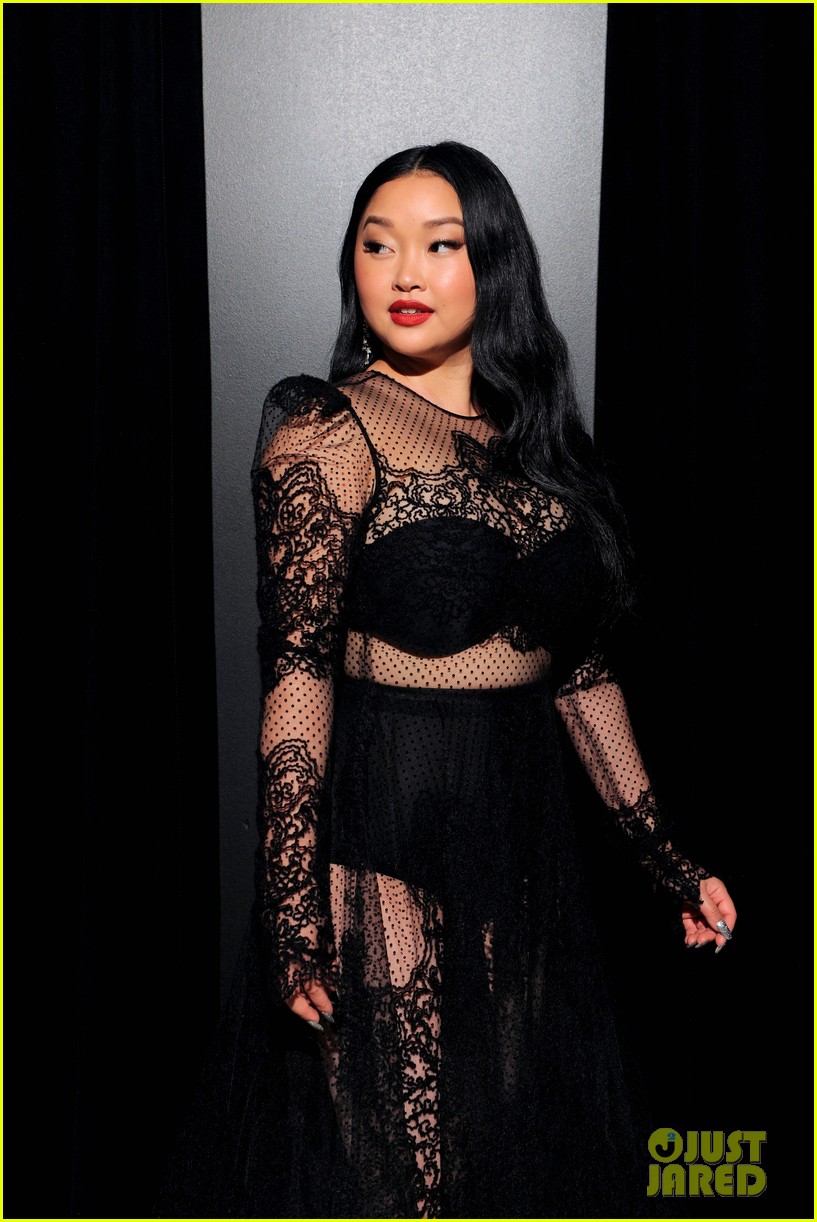 lana condor dons two looks while hosting costume designer 03