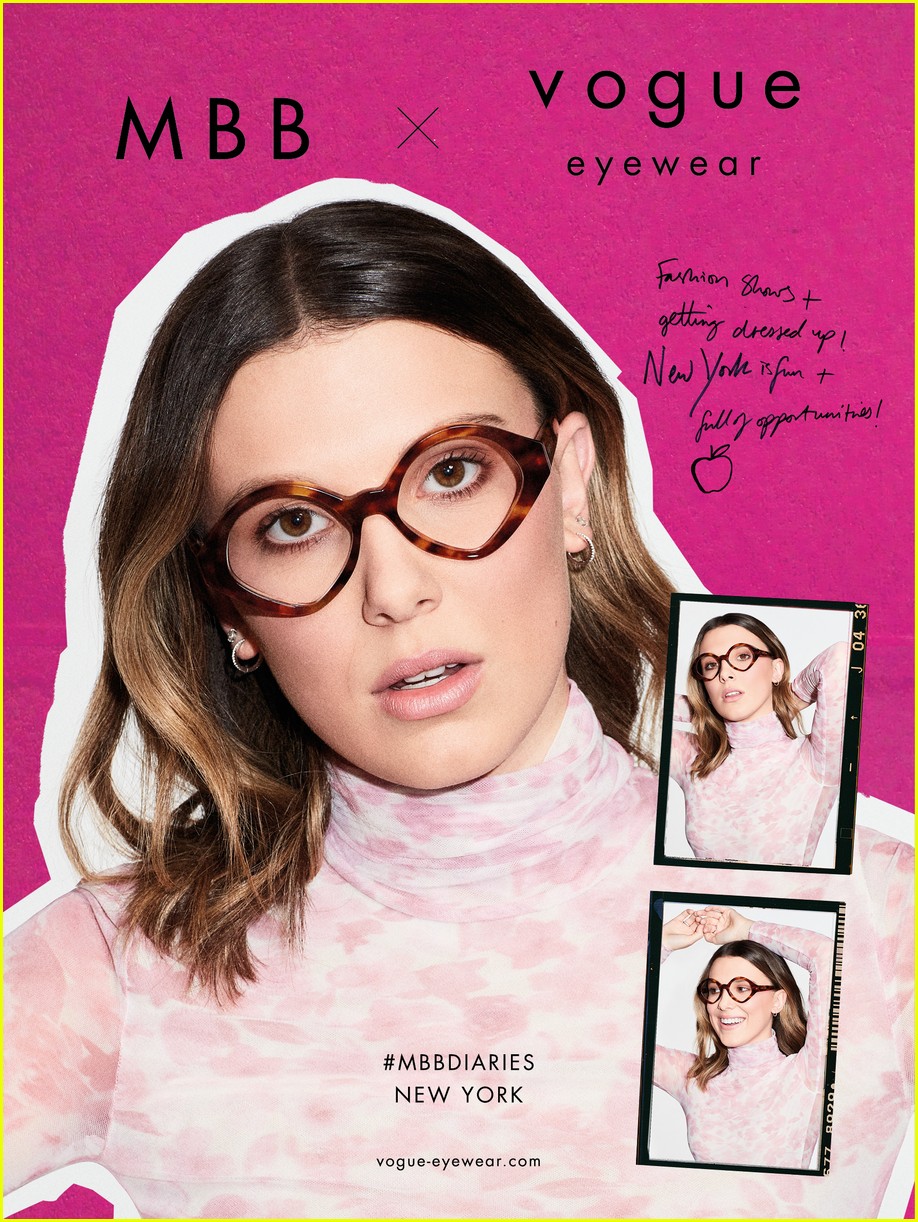 millie bobby brown drops second vogue eyewear collection 03