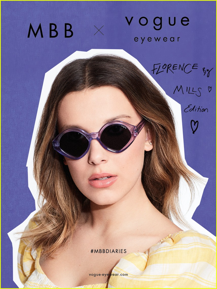 millie bobby brown drops second vogue eyewear collection 04