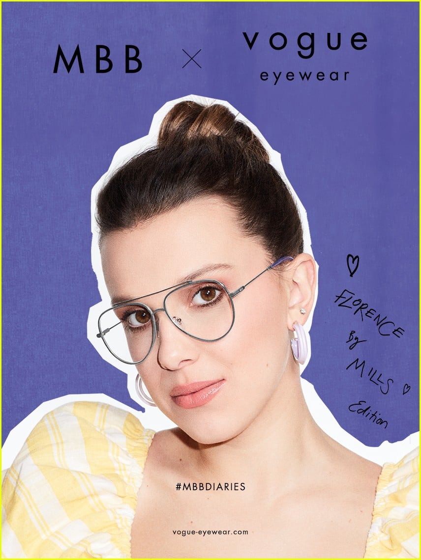 millie bobby brown drops second vogue eyewear collection 05