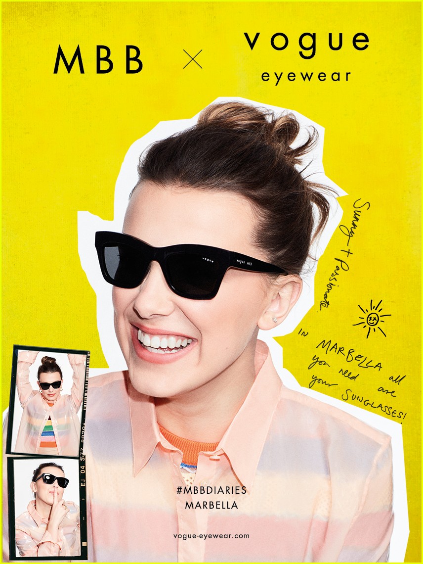 millie bobby brown drops second vogue eyewear collection 08