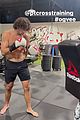 noah centineo shows off his muscles in new fight training videos 05