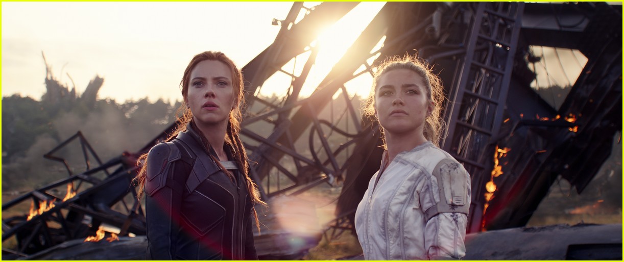 florence pugh ever anderson star in new black widow trailer 02
