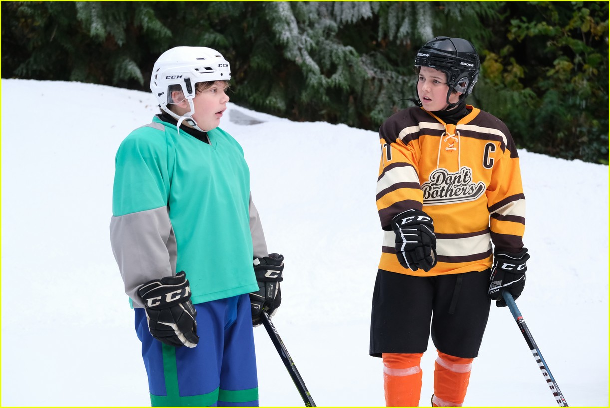 evan tries to get sofis forgiveness in exclusive mighty ducks clip 01.