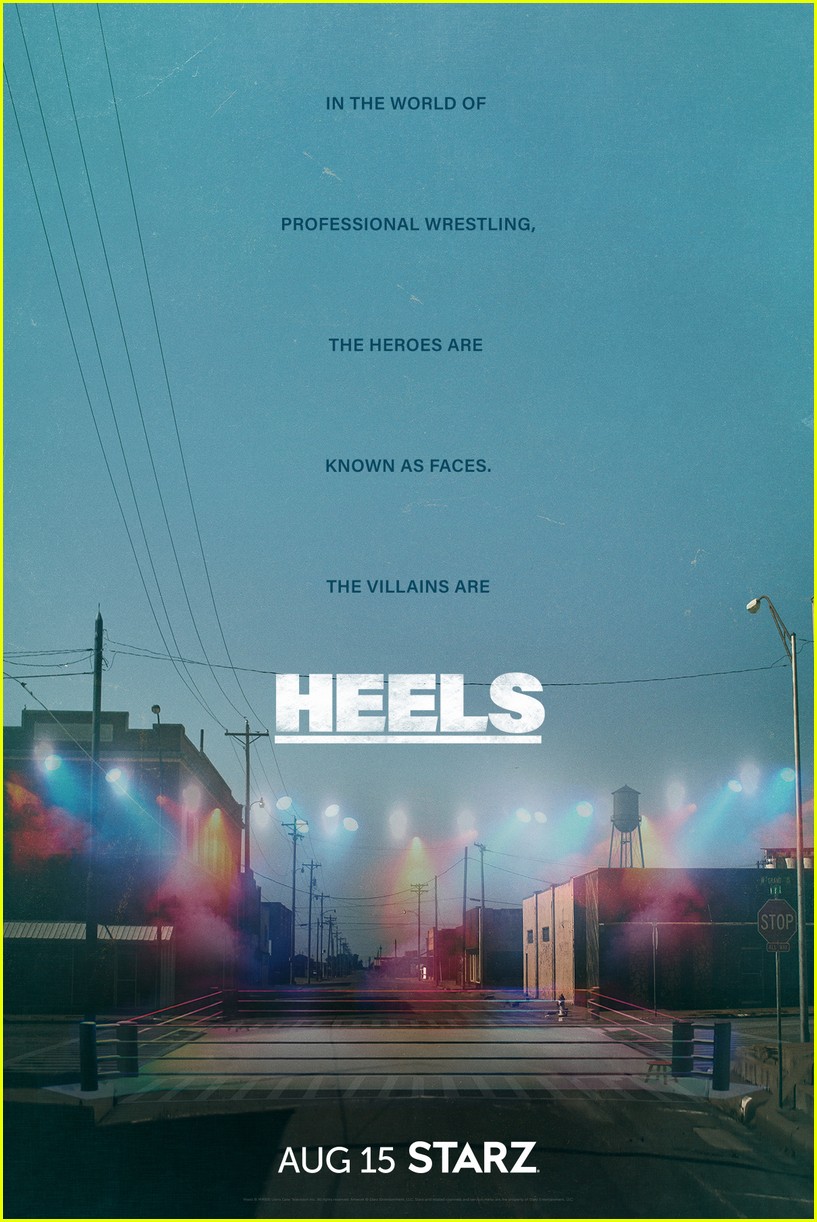 stephen amell alexander ludwig star in first look at new wrestling series heels 03