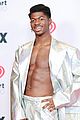 lil nas x puts abs on display at iheart radio music awards 03