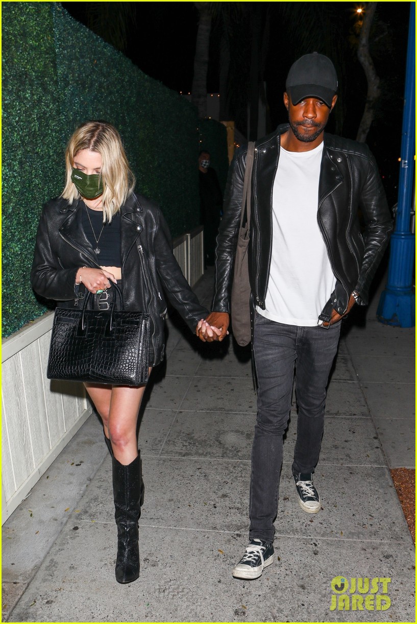 ashley benson night out with a friend 01