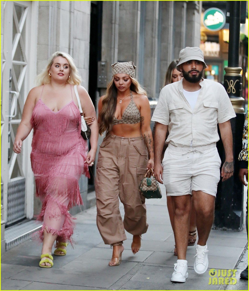 jesy nelson steps out with friends to celebrate her 30th birthday 03