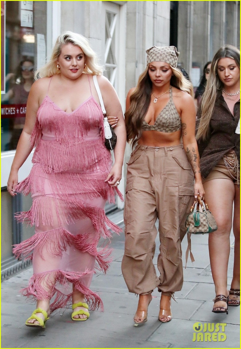 jesy nelson steps out with friends to celebrate her 30th birthday 05