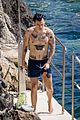 harry styles showers shirtless in italy 21