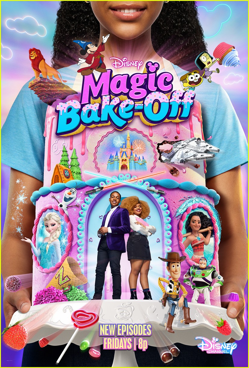 issac ryan brown dara renee star on disneys magic bake off poster exclusive 02