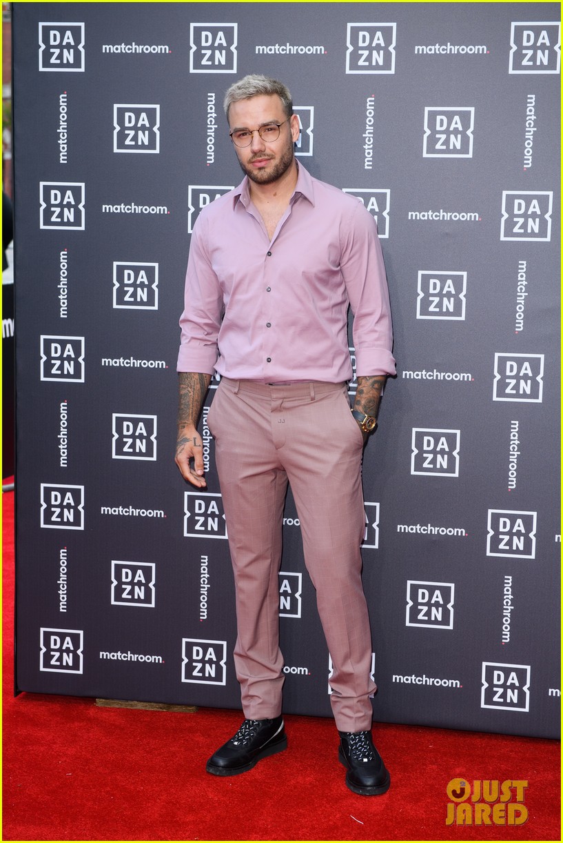liam payne has a rare night out at dazn launch event in london 03