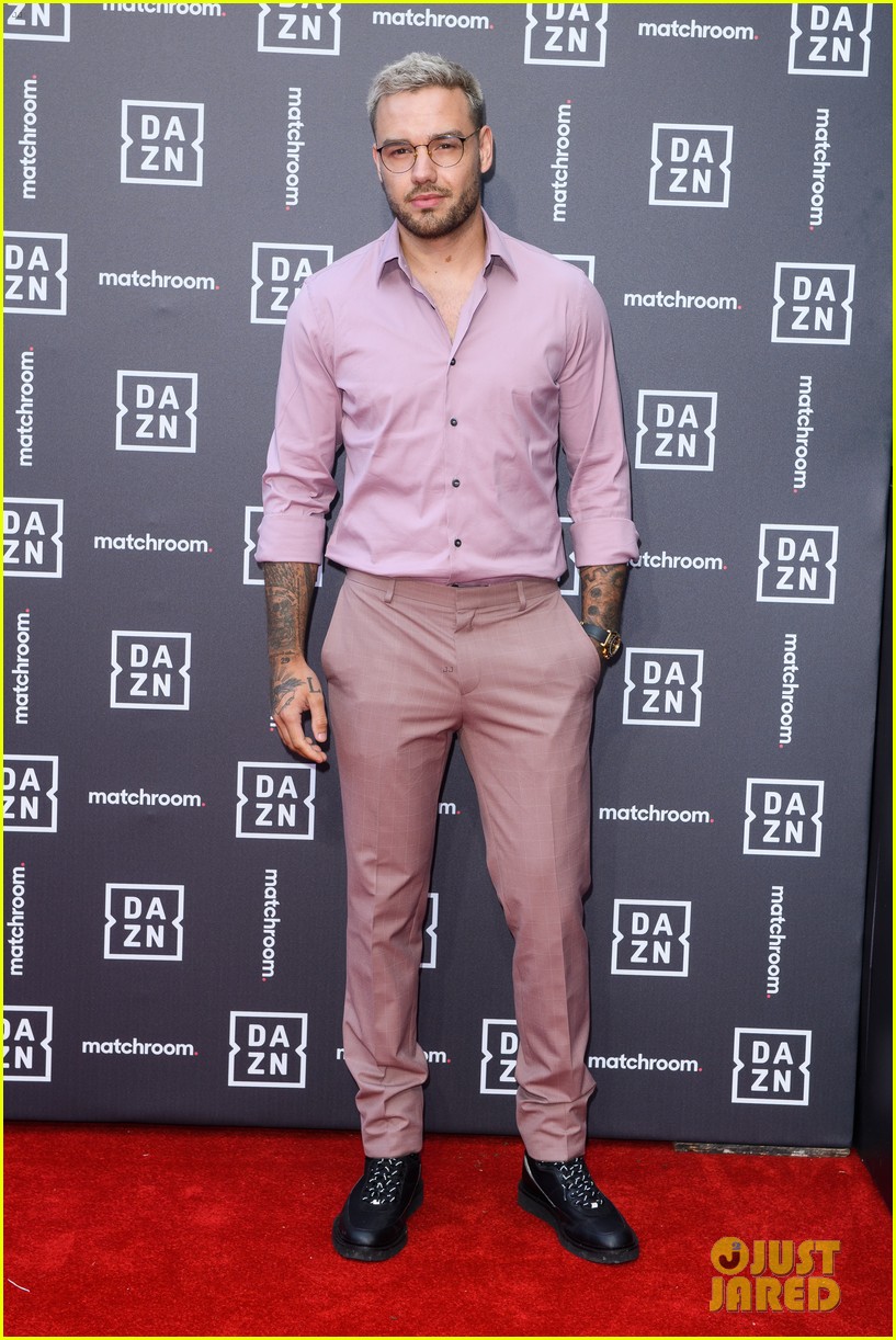liam payne has a rare night out at dazn launch event in london 05
