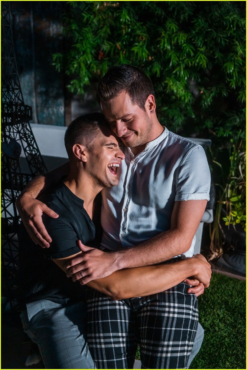 the fitness marshall caleb marshall pops the question to longtime boyfriend cameron moody 02