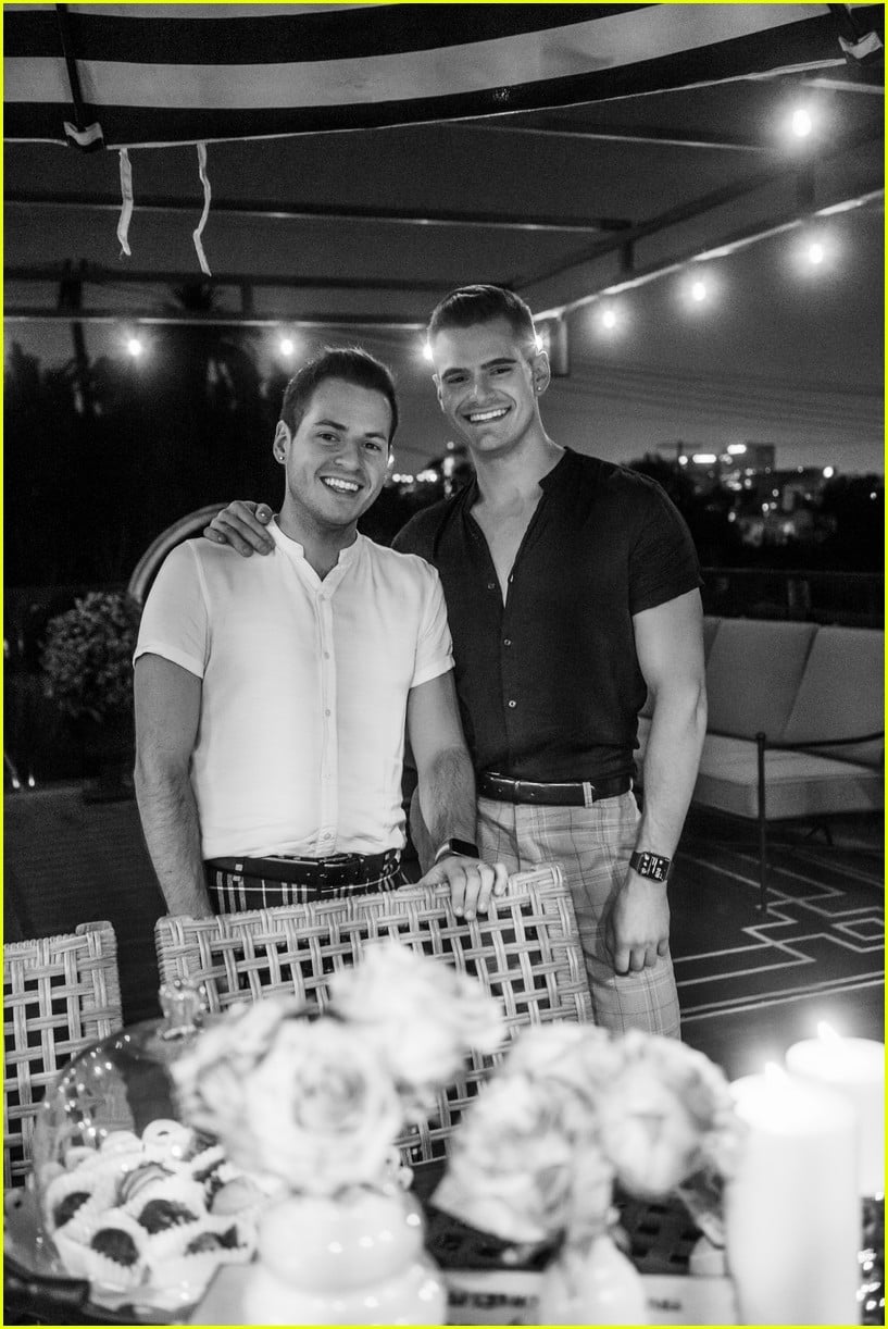 the fitness marshall caleb marshall pops the question to longtime boyfriend cameron moody 07
