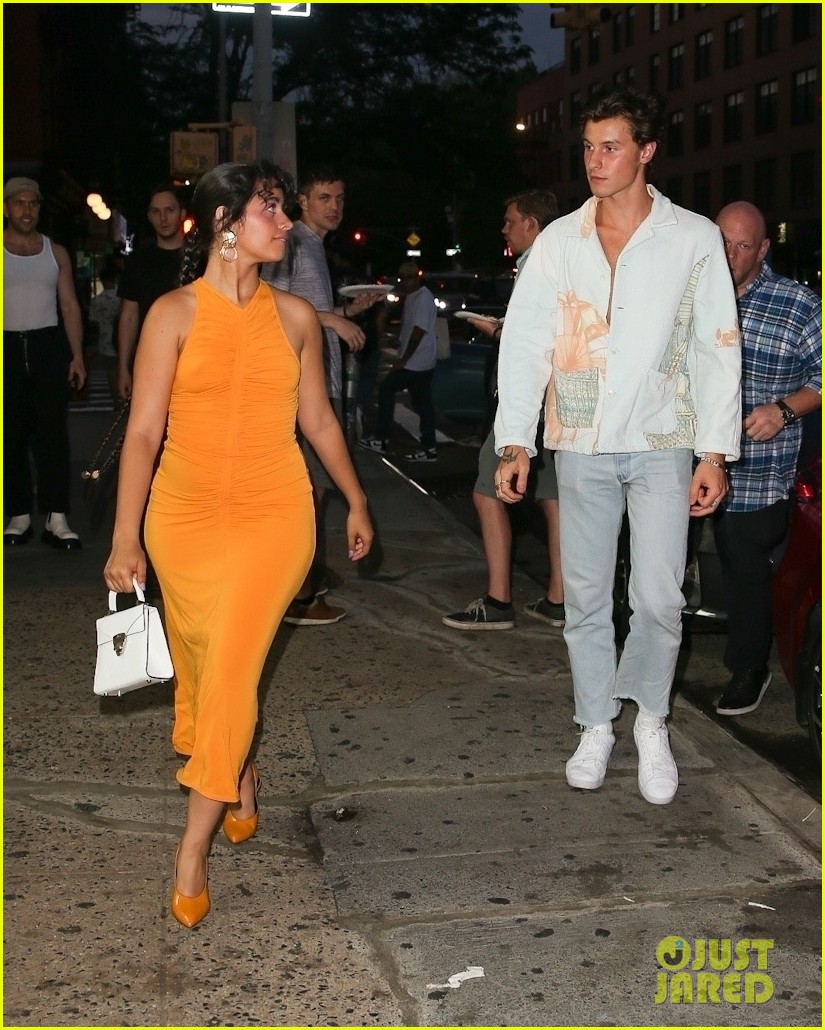 shawn mendes camila cabello dinner out after fallon 07