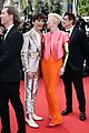 timothee chalamet cozies up to costar tilda swinton at the french dispatch cannes premiere 11
