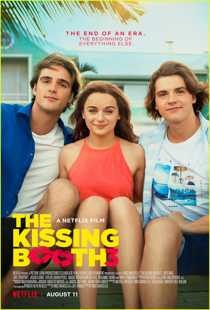joey king reveals new kissing booth 3 poster 02