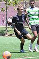 justin bieber plays soccer with friends 54