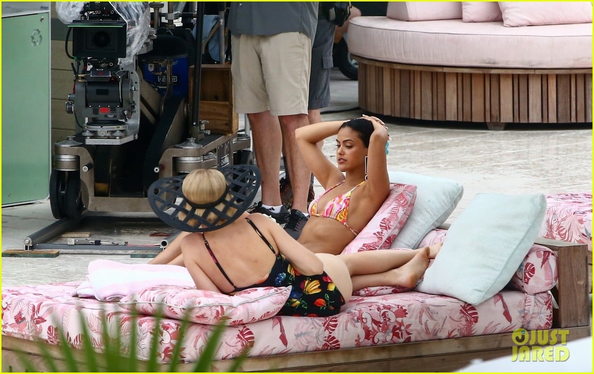 camila mendes maya hawke lounge swimsuits strangers movie 27