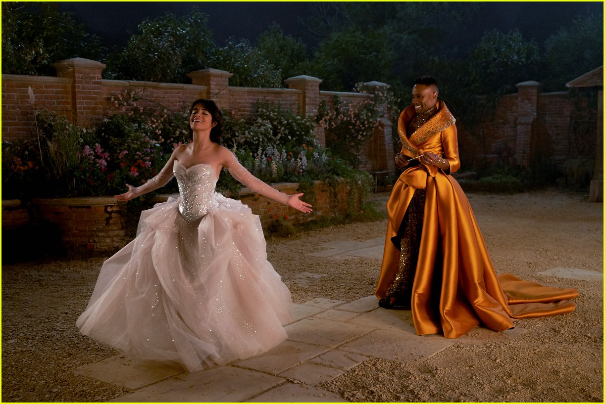 lots of new cinderella photos released days before prime video premiere 16