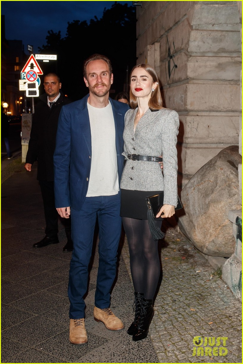 lily collins husband charlie mcdowell attend first event since getting married 01