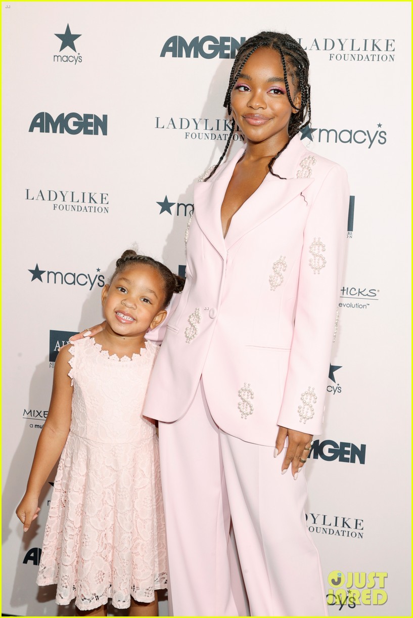 storm reid attends ladylike foundation event before chopping off her hair 06
